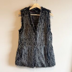 sale | express | faux fur vest